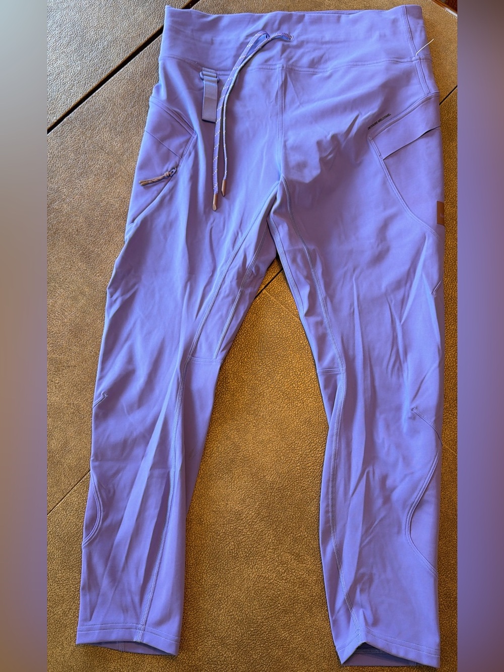 lululemon athletica Lavender/Purple Leggings with Zip Pockets